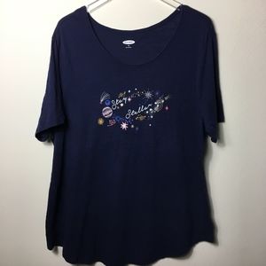 Old Navy Cotton Sleep Shirt XXL NWOT